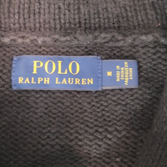 Polo by Ralph Lauren sweater quarter zip men's medium @RACK - Picture 4 of 5